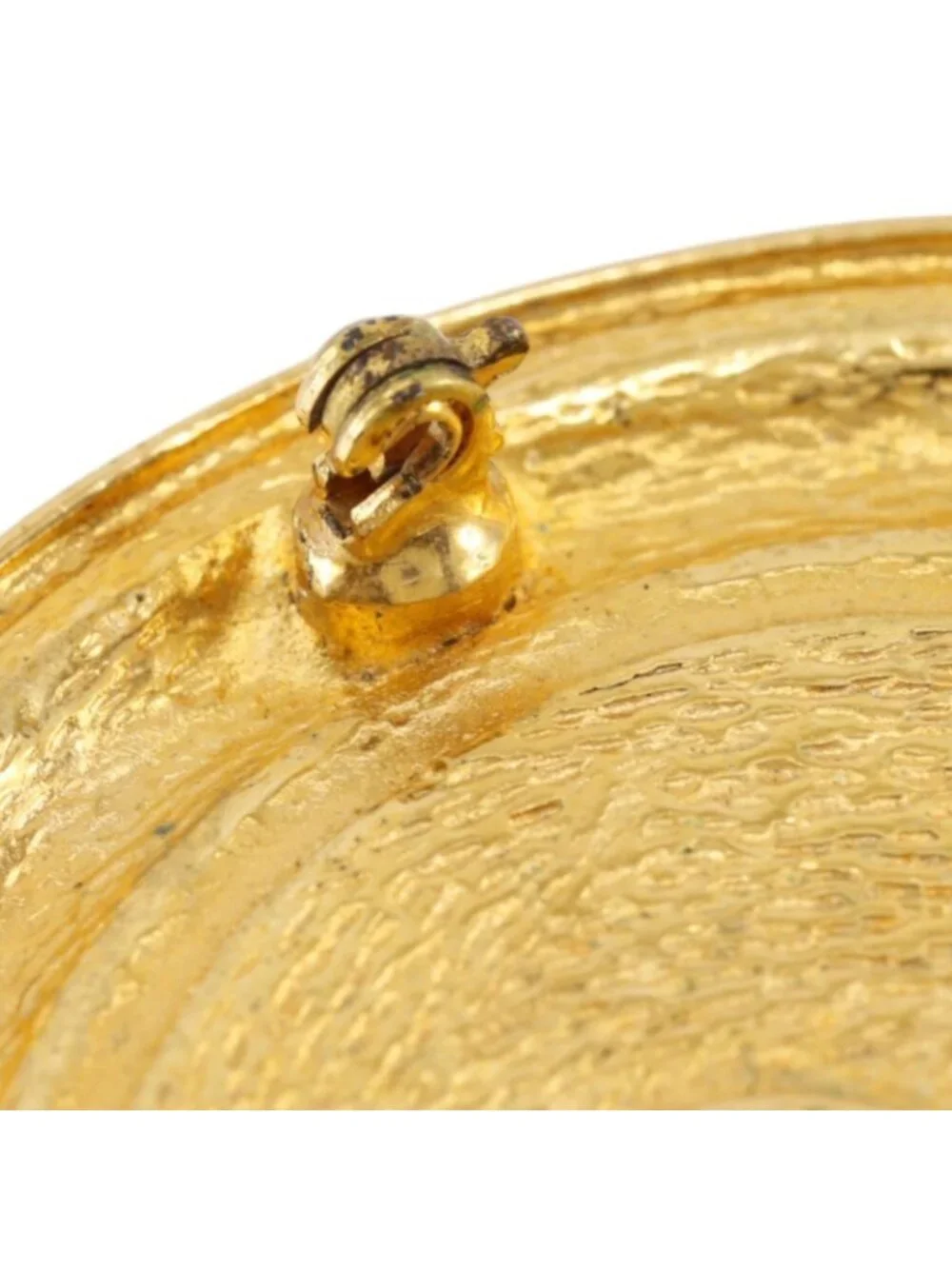 Chanel 31 Rue Cambon Vintage Gold Plated Brooch